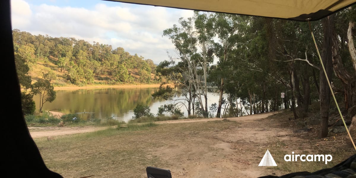 Unreserved Lake Lyell Campground