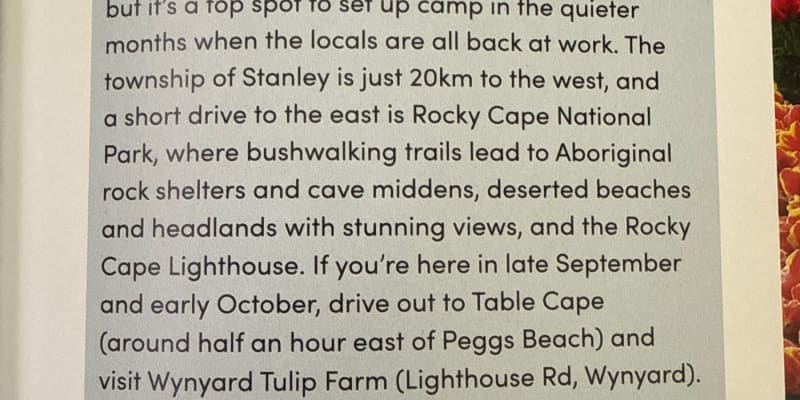 Photograph of 10 campgrounds with toilets and rainwater near Temma, TAS