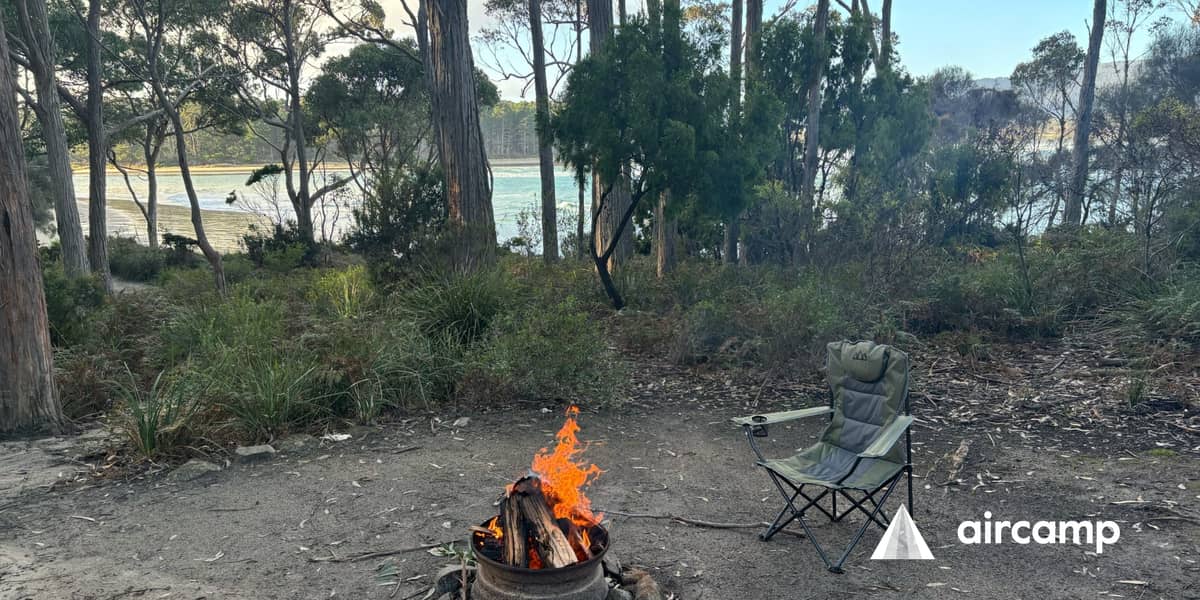 Camping at Bruny Island