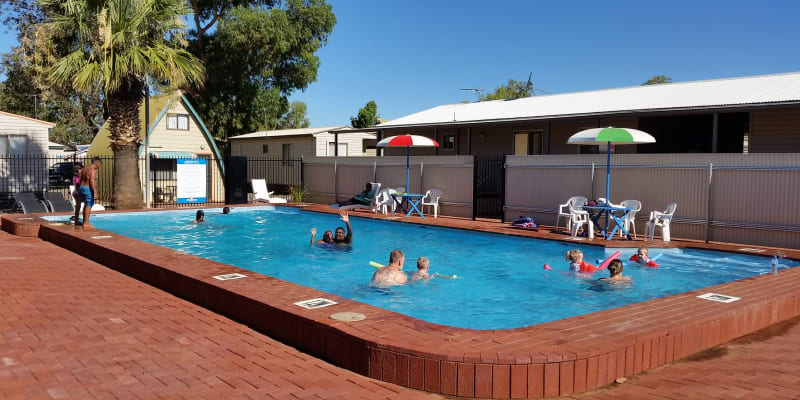 Photograph of 10 campgrounds with toilets and rainwater near Ora Banda, WA