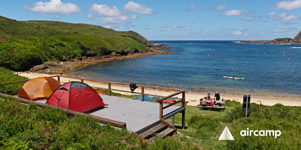 Broughton Island campground Anycamp