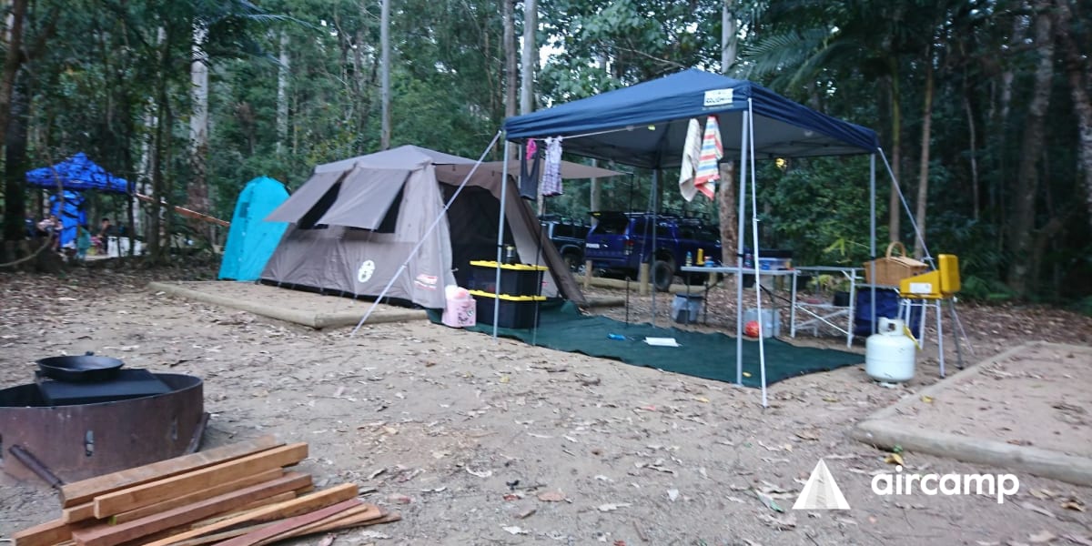 Booloumba Creek Camp 1