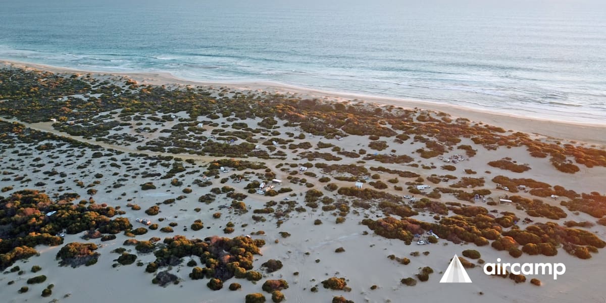 Sheltered Beach Camping