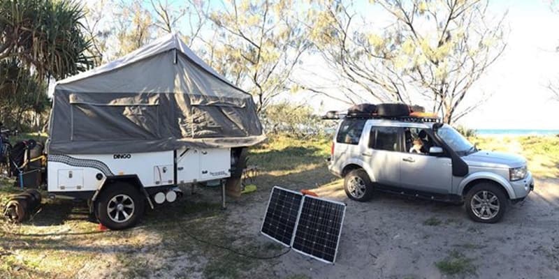 Photograph of 10 fantastic campgrounds with swimming near Fraser Island, QLD