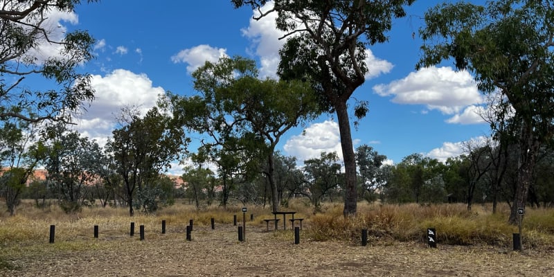 Photograph of 9 campgrounds with toilets and rainwater near Purnululu, WA