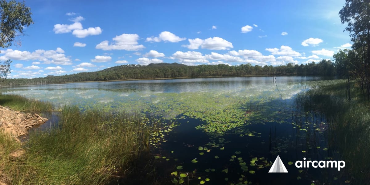 Old Minesite In Lake